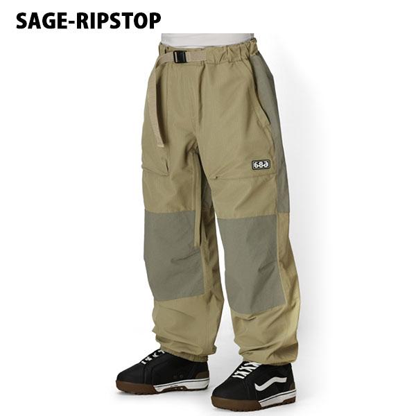 スノーボードウェア 686 SIX EIGHT SIX シックスエイトシックス Ghost 2.5L Pant メンズ パンツ ボトムス スノーウェア 2025-2026新作 30%offの画像