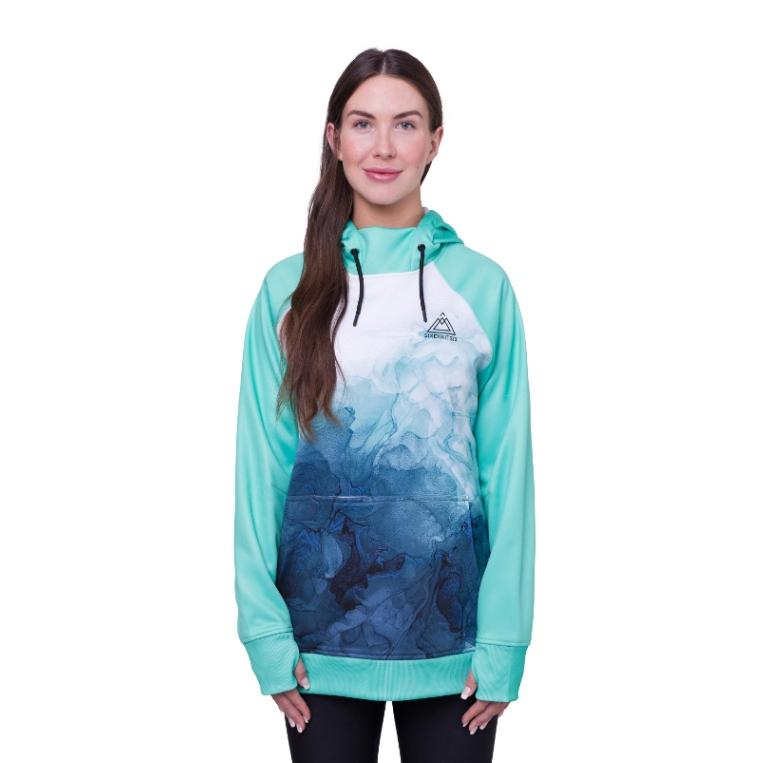 半額 ラス1 Mサイズ 50%off パーカー 686 SIX EIGHT SIX シックスエイトシックス BONDED FLEECE PULLOVER HOODY レディース_1