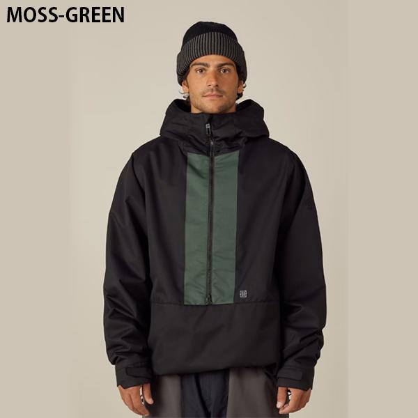 スノーボードウェア 686 サイズＬ　メンズ　上下セット　ブラック/カーキ 686（シックスエイトシックス） スノーボードウェア 686 SIX EIGHT SIX