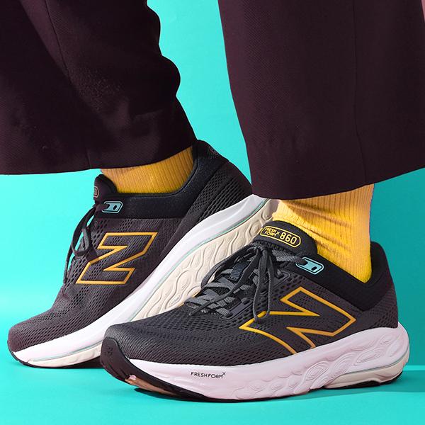 New Balance（ニューバランス） 幅広 厚底 ランニングシューズ メンズ