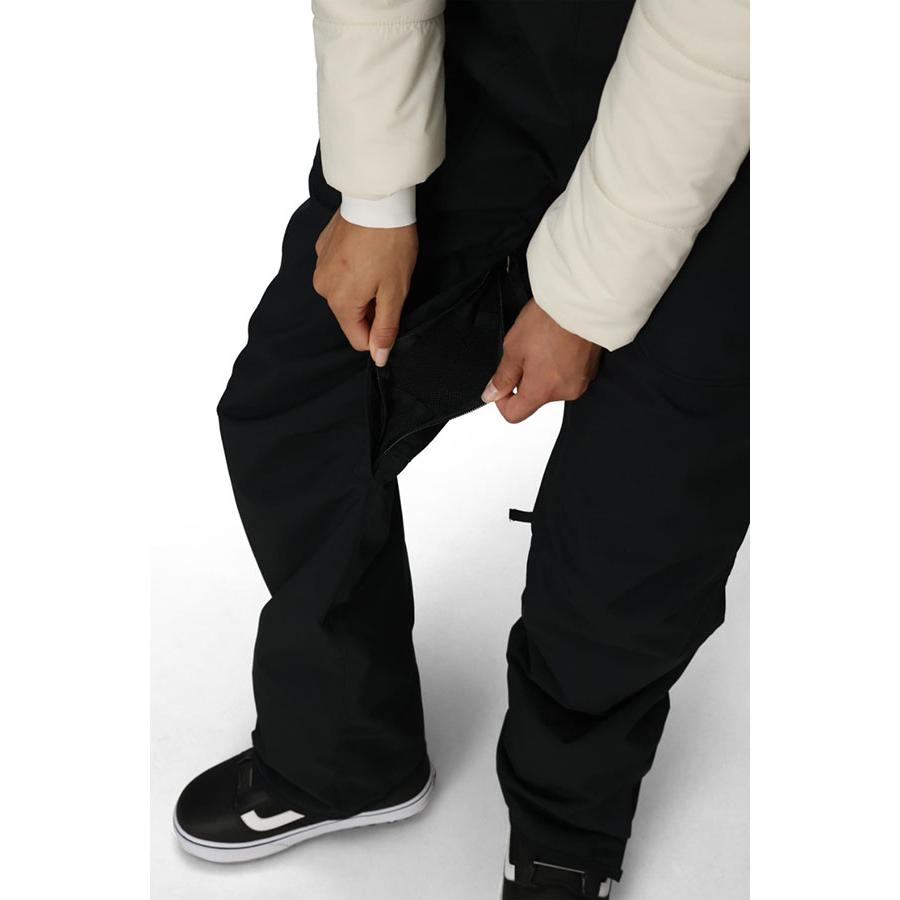 ラスト1点 Lサイズ ビブパンツ 686 SIX EIGHT SIX シックスエイトシックス BLACK MAGIC INSULATED BIB レディース スノボ M5WN426 2025-2026冬新作 30%off | 686 | 06