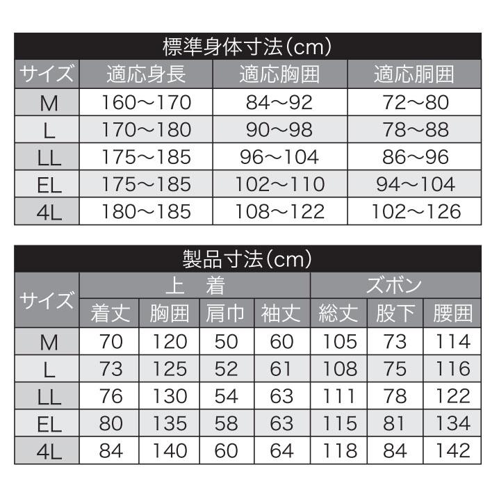 Makku（マック） 高い防水力で雨風を防ぐ レインスーツ 上下 作業