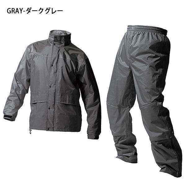 Makku（マック） 高い防水力で雨風を防ぐ レインスーツ 上下 作業