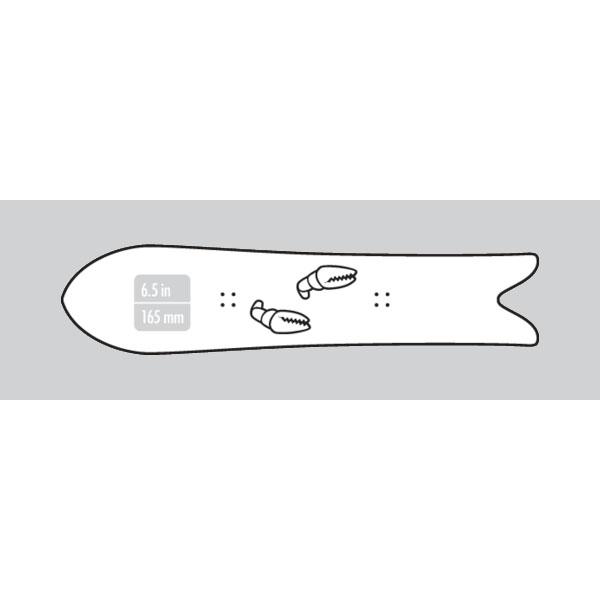 ネコポス発送！ クラブグラブ CRAB GRAB スノーボード MEGA CLAWS デッキパッド SNOWBOARD ワンフット 10%off |  | 10