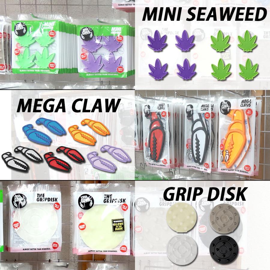 ネコポス発送！ クラブグラブ CRAB GRAB スノーボード MEGA CLAWS デッキパッド SNOWBOARD ワンフット 10%off |  | 11