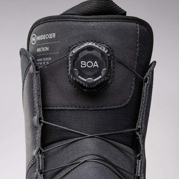 NIDECKER（ナイデッカー） 半額 スノーボード ブーツ MICRON BOA BLACK