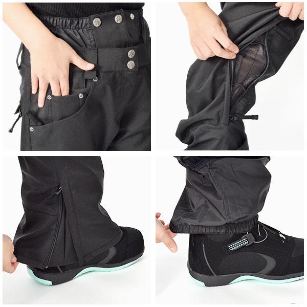 AA HARD WEAR 女性用　スノーボードウェア　パンツ AA 現品限り 40%off スノーボードウェア HARDWEAR ダブルエー