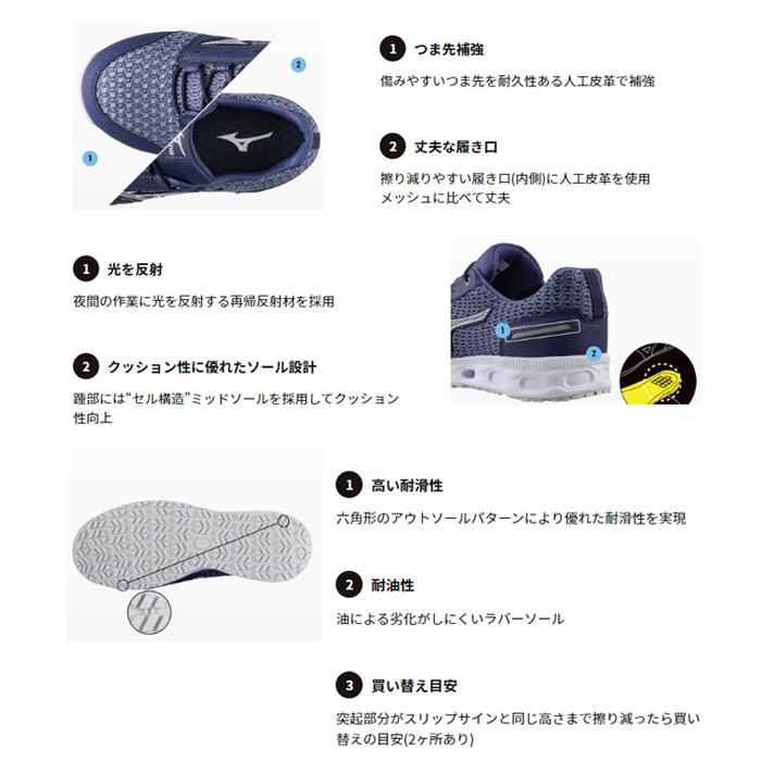 MIZUNO（ミズノ） 現品限り 安全靴 mizuno ALMIGHTY VH11L オール