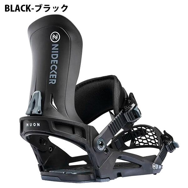 ナイデッカー バインディング 美品 Mサイズ 24-25シーズン スノーボード NIDECKER（ナイデッカー） バインディング MUON ムオン メンズ