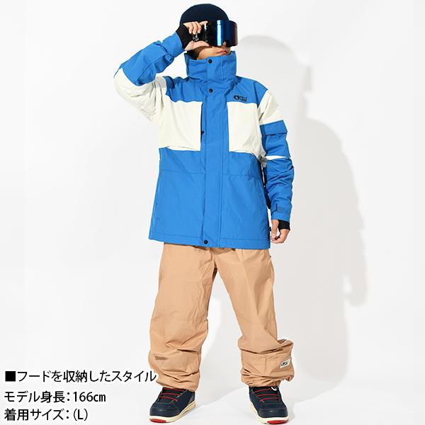 35%off ラスト1点 M スノーボードウェア ピクチャー PICTURE PAYMA JACKET ブルー ジャケット メンズ ジャケット スノボの画像