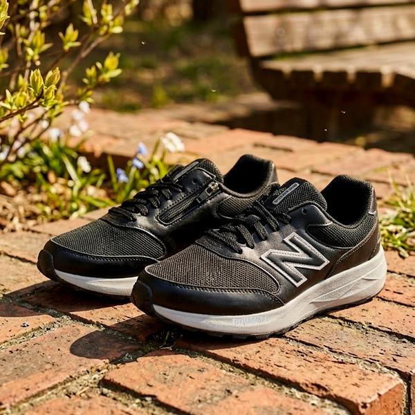 極美品　ニューバランス363 スニーカー 黒　23cm 4E サイドジップ New Balance（ニューバランス） サイドZIP 幅広 ウォーキングシューズ