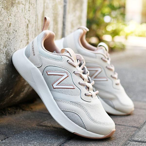 2026春夏新色 脱ぎ履き簡単 ゴム紐 ニューバランス スリッポン 幅広 スニーカー New Balance レディース NB サンファー 2E ワイド ウォーキングシューズ 靴の画像