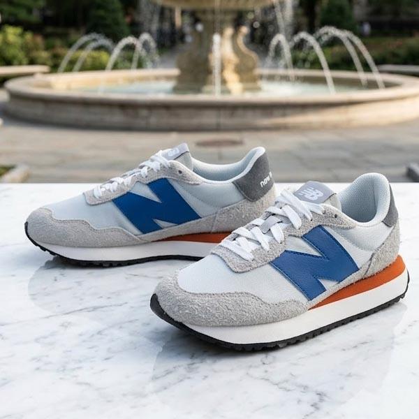 爆買 期間限定 26%off 2026春夏新作 ビッグNロゴ ニューバランス レディース スニーカー new balance MS237 M237 レディース カジュアル シューズ 靴 ホワイト | New Balance | 15