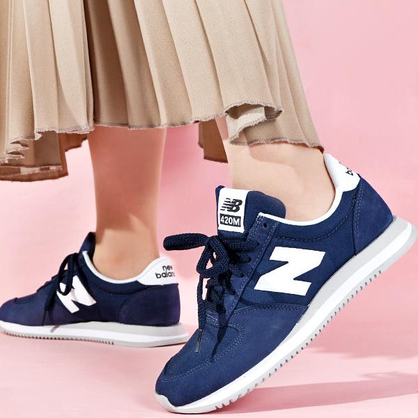 爆買 期間限定 28%off ニューバランス スニーカー new balance レディース UL420M シューズ 靴 黒 ブラック ネイビー グレー ベージュの画像