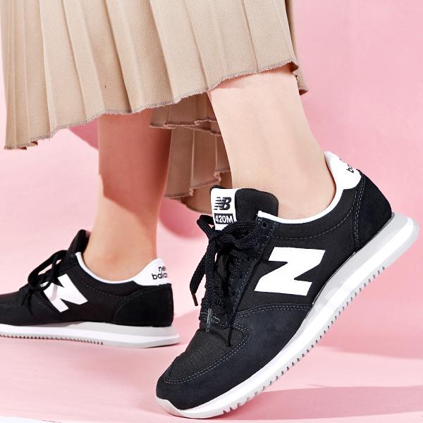 爆買 期間限定 28%off ニューバランス スニーカー new balance レディース UL420M シューズ 靴 黒 ブラック ネイビー グレー ベージュの画像