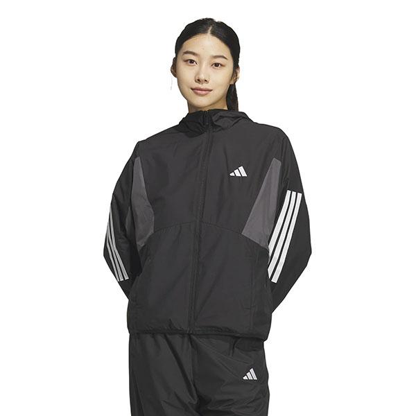 【新品未使用】adidas レディース ウィンドブレーカー ジャージ ブラック adidas アディダス レディース ウインドブレーカー ジャケット W