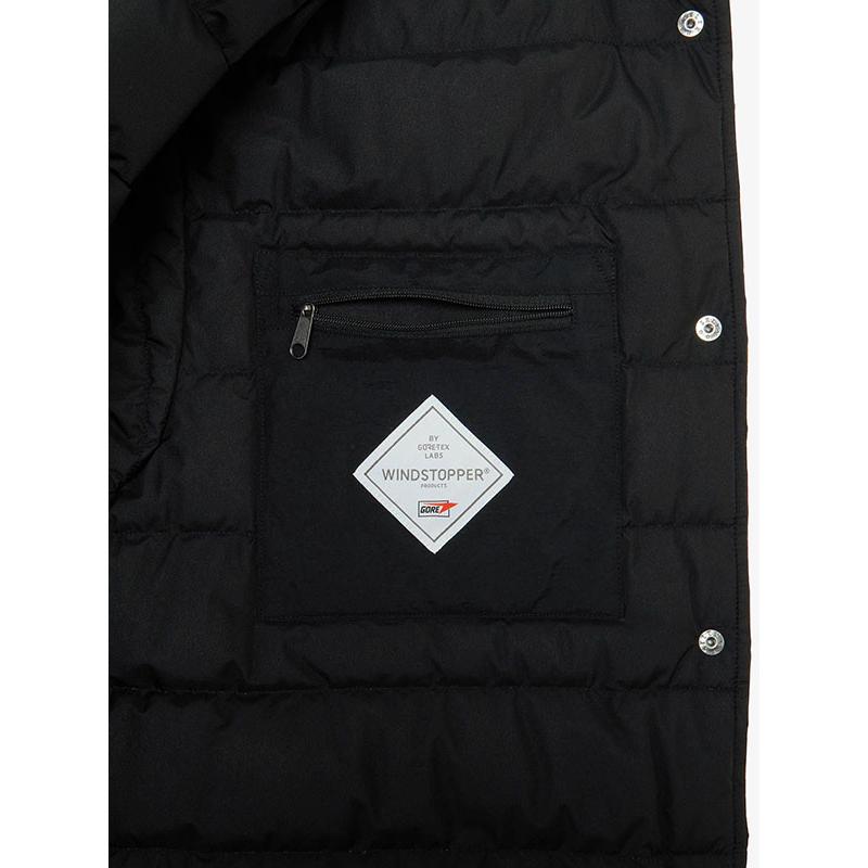 THE NORTH FACE ブラックダウンジャケット　90 THE NORTH FACE ザノースフェイス ワンポイント 刺繍 ジップ