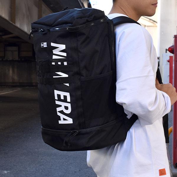 に*酢様 新品未使用品 NEW ELA ニューエラ　ボックスパック46L ボックスパック ラージ 46L TPU ボックスロゴ ブラック