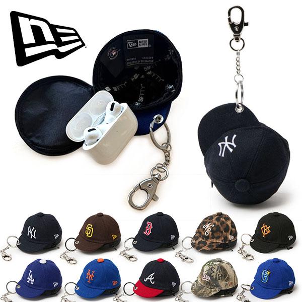2026秋冬新作 ネコポス発送！イヤホンケース ニューエラ NEW ERA MN CAP EARPHONE CASE イヤフォン AirPods ケース ポーチ 小物入れ キーホルダー CAP | NEW ERA
