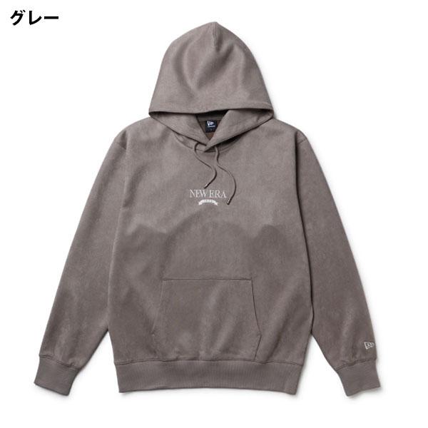 NEW ERA（ニューエラ） 2026秋冬新作 スウェード調 パーカー メンズ