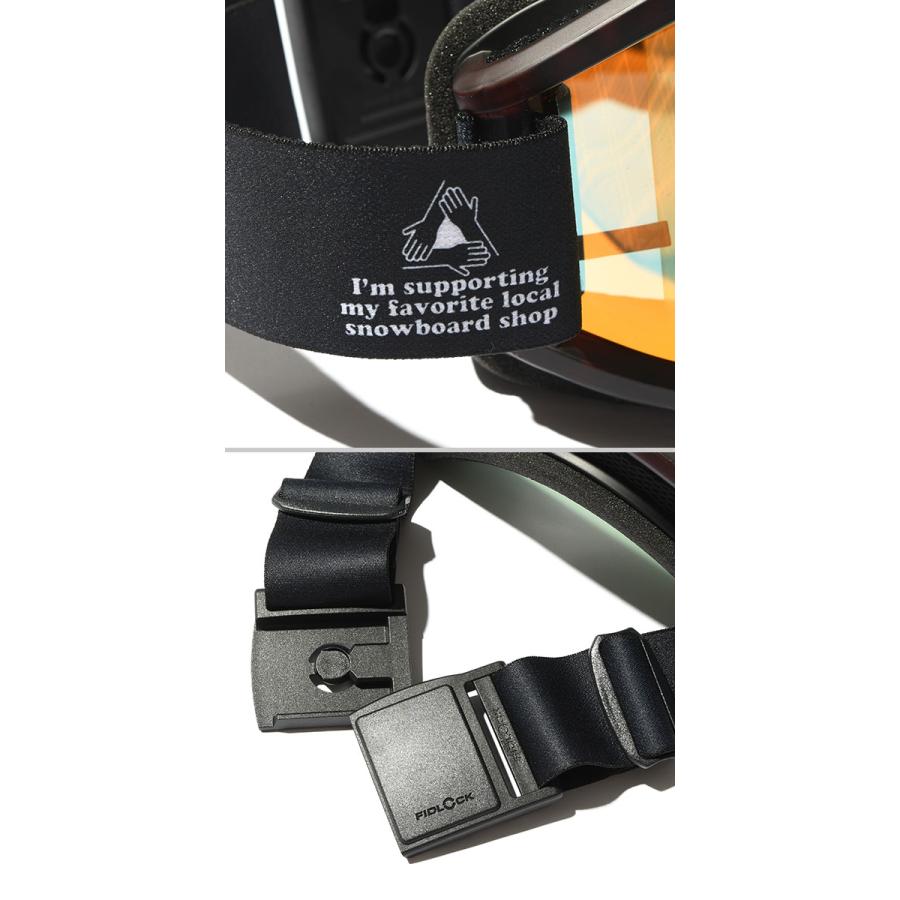 美品　DAMG SHADES ダンシェイディーズ　ゴーグル　マグネットバックル DANG SHADES（ダンシェイディーズ） ゴーグル ダン シェイティーズ