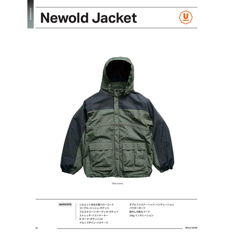 ROME SDS スノーボードウェア ローム NEWOLD JACKET メンズ ジャケット