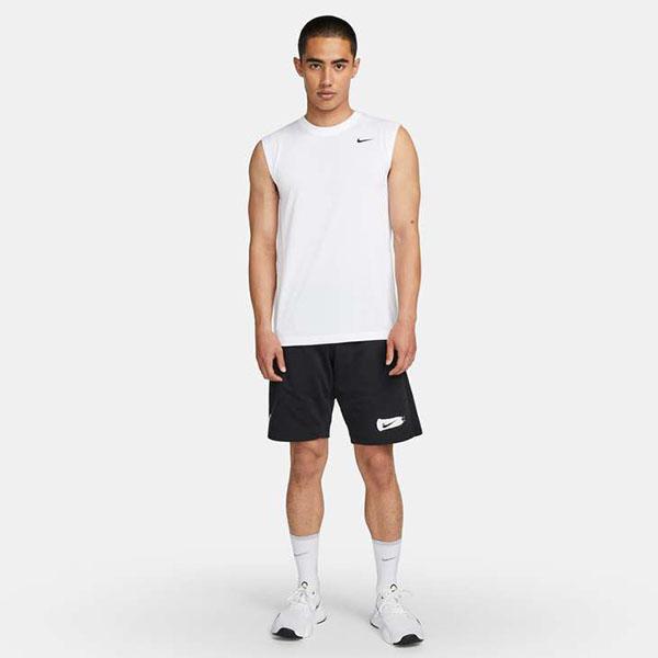 NIKE テニス メンズ タンクトップ L Dri-FIT ライトブルーx白 NIKE テニス メンズ タンクトップ L Dri-FIT ライトブルーx白