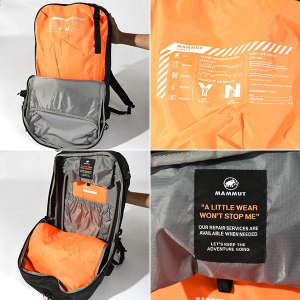 MAMMUT（マムート） ラスト1点 ブラック Nirvana 35 ニルヴァーナ 35L