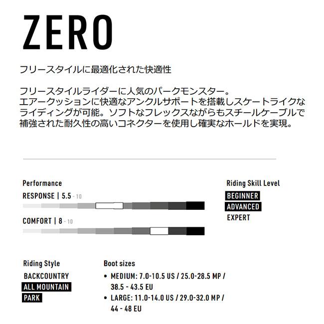 NITRO（ナイトロ） ラスト1点 30%off NITRO バインディング ZERO ゼロ
