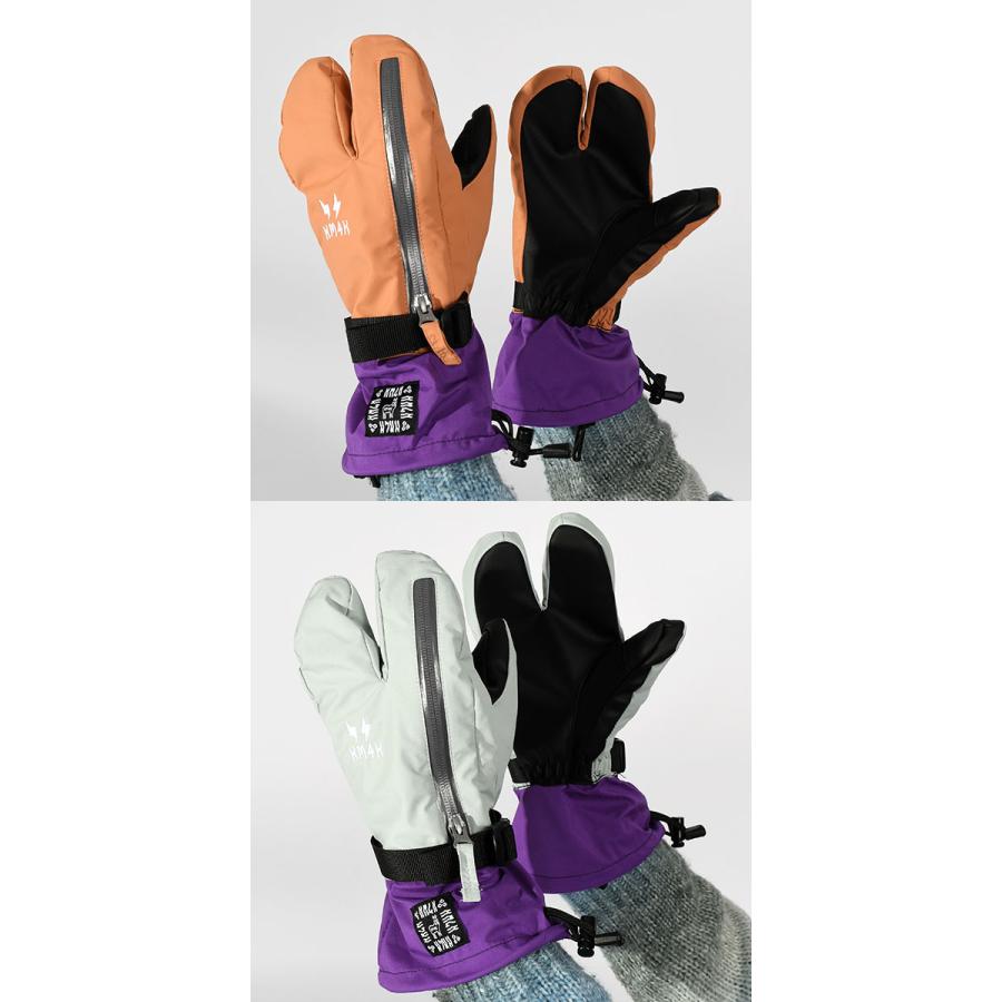 KM4K NO HIZUME 1 スノーボード　グローブ　ミトン Sサイズ グローブ KM4K カモシカ レディース メンズ NO HIZUME GLOVE ミトン