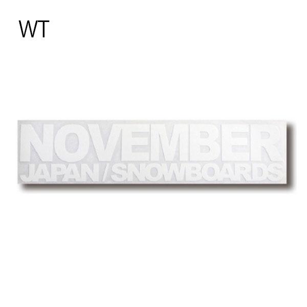 NOVEMBER（ノベンバー） ゆうパケット対応可能！ ステッカー スノー