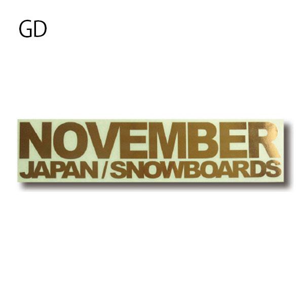NOVEMBER（ノベンバー） ゆうパケット対応可能！ ステッカー スノー