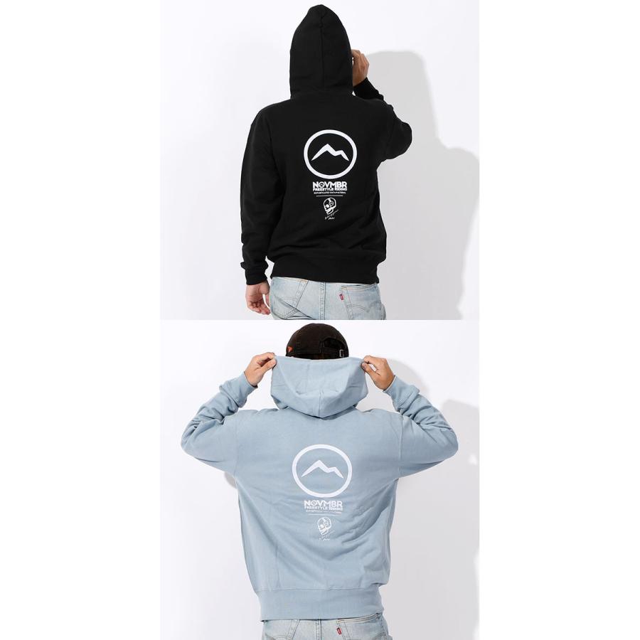 NOVEMBER（ノベンバー） ジップパーカー スノー ボード ZIP PARKA