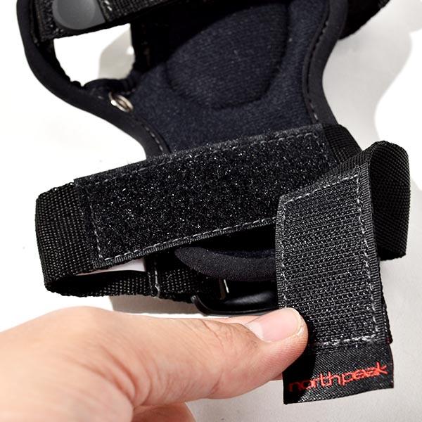 north peak 手袋の上から装着 リストガード 両手 オーバー