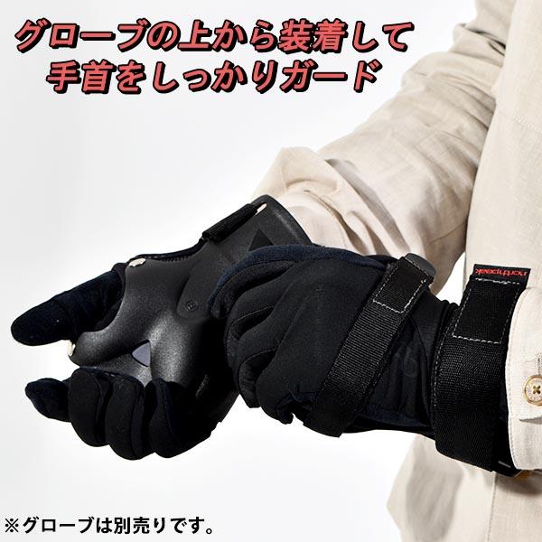 north peak（ノースピーク） 手袋の上から装着 リストガード 両手