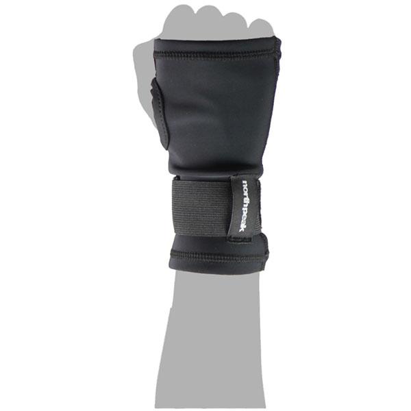 north peak（ノースピーク） 手袋の中に装着 リストガード 両手