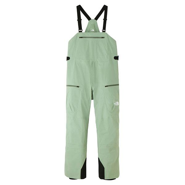 ノースフェイス メンズ 高機能 GORE-TEX スノーボード ウェア THE NORTH FACE レイバック ビブパンツ ワイドシルエット スレートモス ns62511 2025-2026冬新作の画像