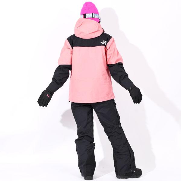 ❄️ 新品　ノースフェイス　120 スノーウェア　スキーウェア　ピンク　ブラック ノースフェイスTHE NORTH FACE スキーウェア スノーボードウェア 上下