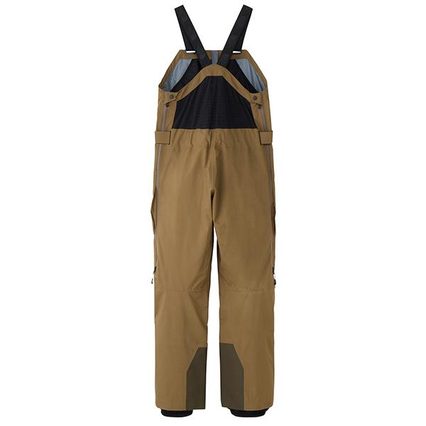 ノースフェイス メンズ 高機能 GORE-TEX スノーボード ウェア THE NORTH FACE ゴアテックス ビブ パンツ スキー ブラウン ns62526 2025-2026冬新作の画像
