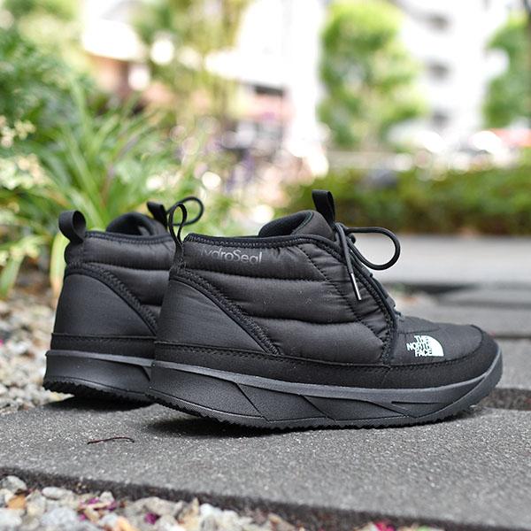 ザ・ノース・フェイス ヌプシ チャッカ ブーツ ブラック 24cm THE NORTH FACE（ザ ノースフェイス） ノースフェイス 中綿 撥水