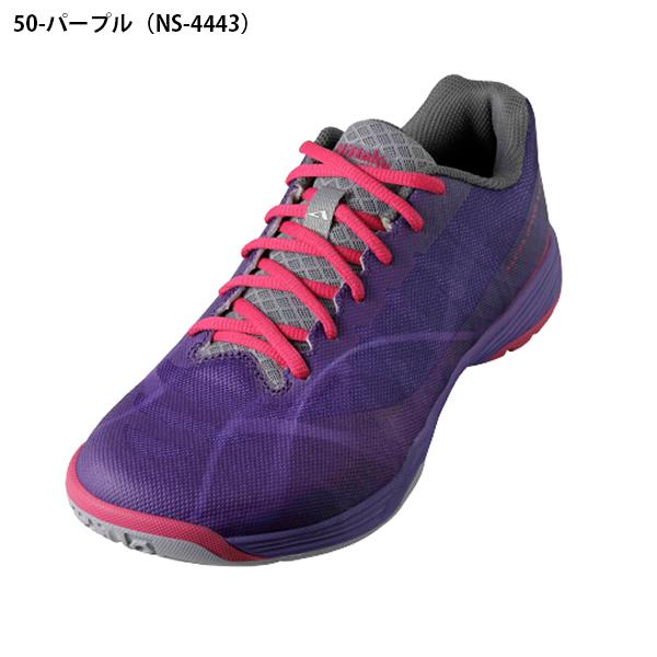 ニッタク　卓球用品 Nittaku ユニセックス ムービングエアロ パープル 29.0　NS4443 Nittaku（ニッタク） Nittaku×YONEX共同開発 卓球シューズ 幅広 メンズ