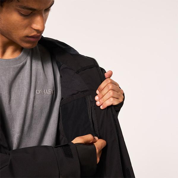 OAKLEY ブラック スキーウェア Mサイズ OAKLEY Mサイズ スノーボードウェア メンズ セットアップ