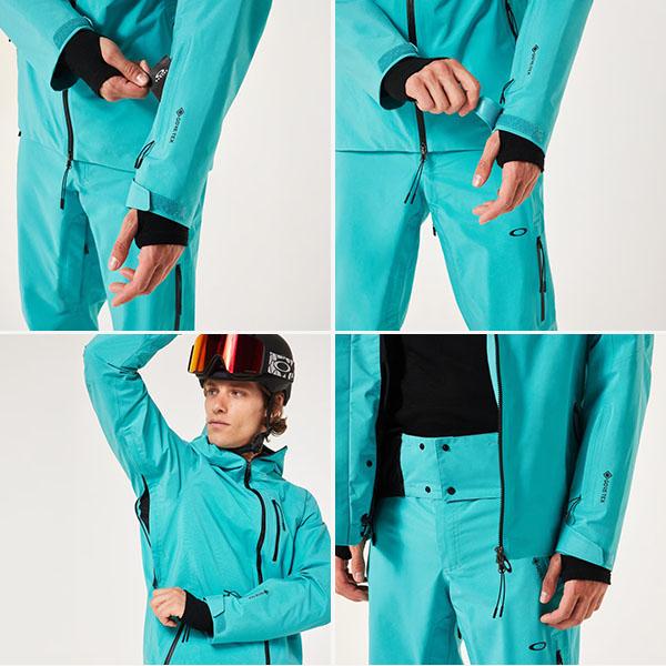 lammtarraオークリー　スノーボードウェアセットアップ 30%off 送料無料 スノーウェア メンズ セットアップ オークリー OAKLEY