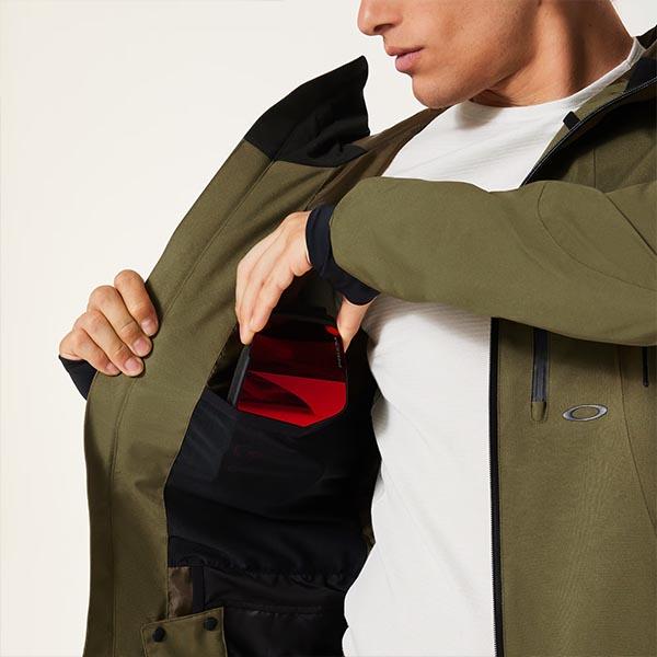 OAKLEY スノーボードウェア ブラウン OAKLEY オークリー スノーボード ウェア ジャケット ユニセックス