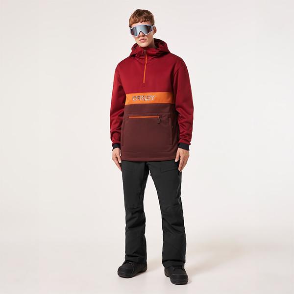 OAKLEY フード付きアノラックスノーボードウェア　パーカータイプ OAKLEY（オークリー） 45％off パーカー メンズ プルオーバー フーディ