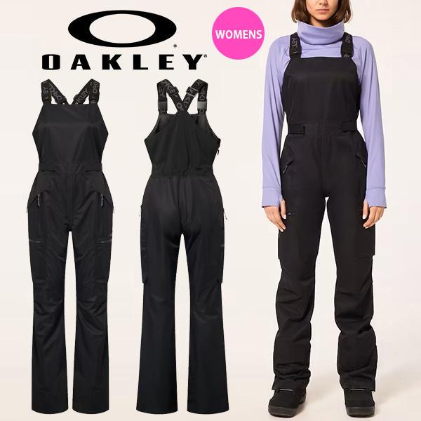 OAKLEY サスペンダー付きスノーボードパンツ XS/JPN S OAKLEY（オークリー） 41%off スノーボードウェア レディース パンツ