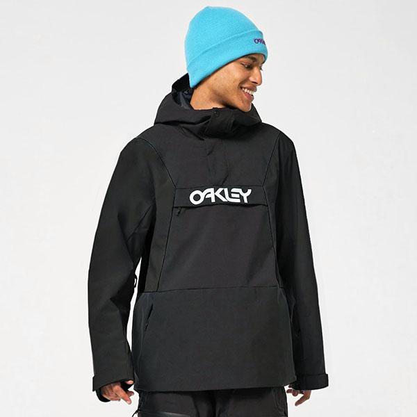 【美品】　Oakley アノラック　スノーボードウェア　ジャケット　メンズ　L OAKLEY（オークリー） スノーボードウェア メンズ ジャケット
