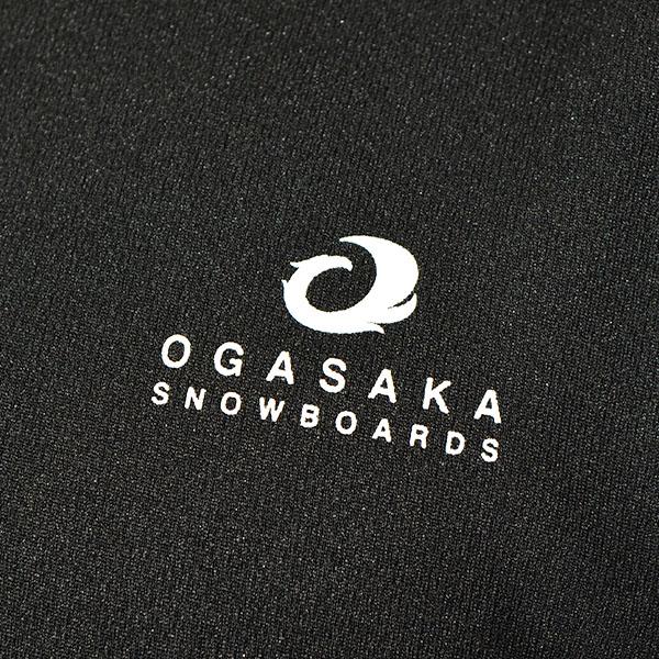 ゆうパケット対応可能！ 長袖 Tシャツ メンズ OGASAKA オガサカ スノボ スノーボード OSB-DRYLONGT-BK スノー 20%off｜elephant｜05