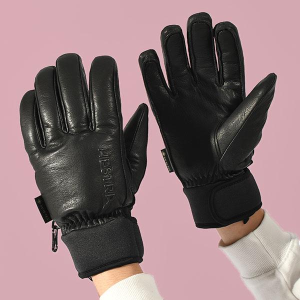 ヘストラ オムニ GTX フルレザー 5フィンガー GORE-TEX サイズ10 HESTRA（ヘストラ） レザーグローブ Omni GTX Full Leather メンズ