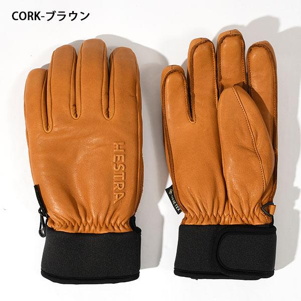 ヘストラOMNI GTX FULL LEATHER サイズ9 HAND CUFF HESTRA（ヘストラ） レザーグローブ Omni GTX Full Leather メンズ